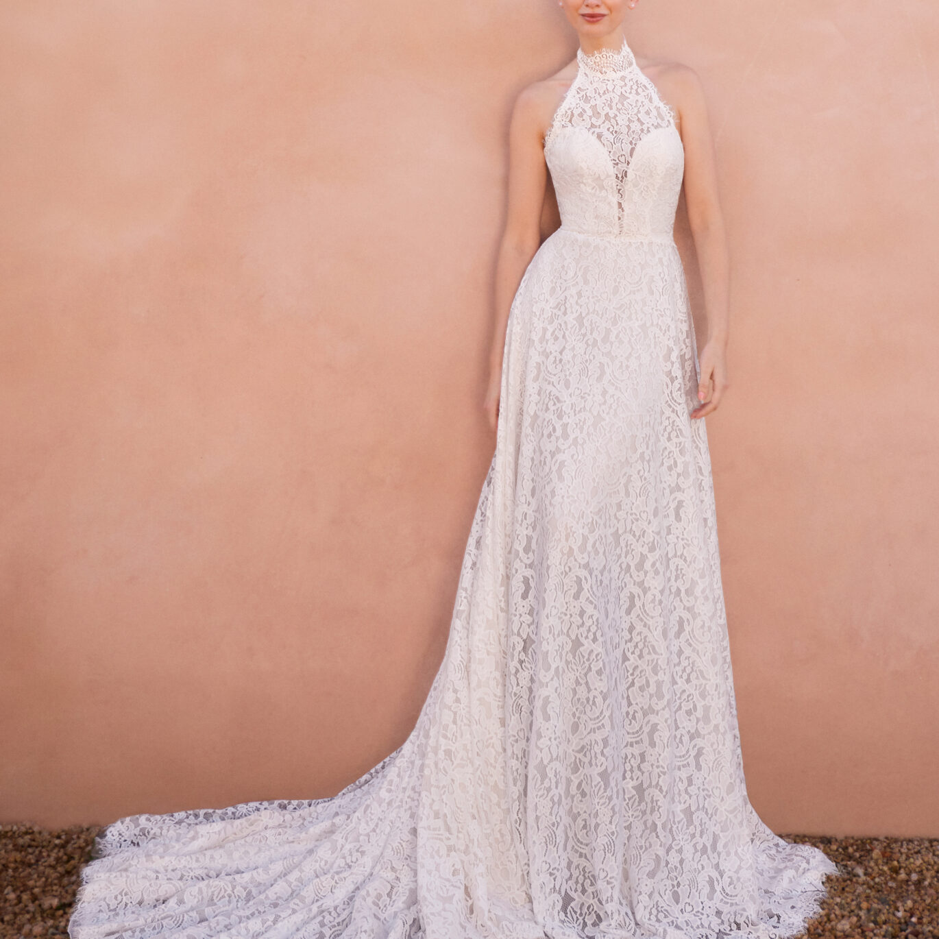 Νύφη που φοράει το Pronovias Erdith dress
