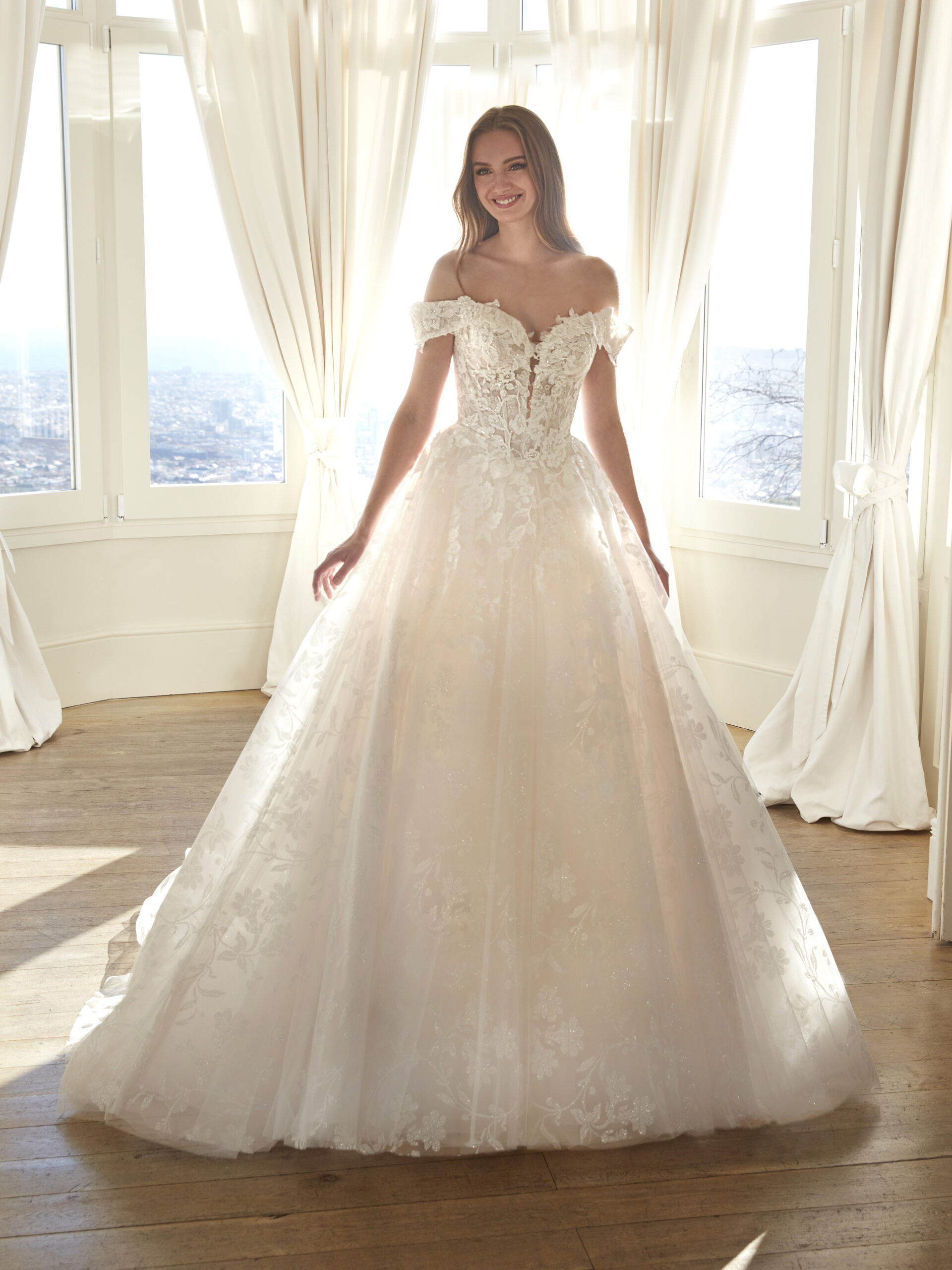 ST126BU1.69B Νύφη που φοράει το San Patrick Juddy dress