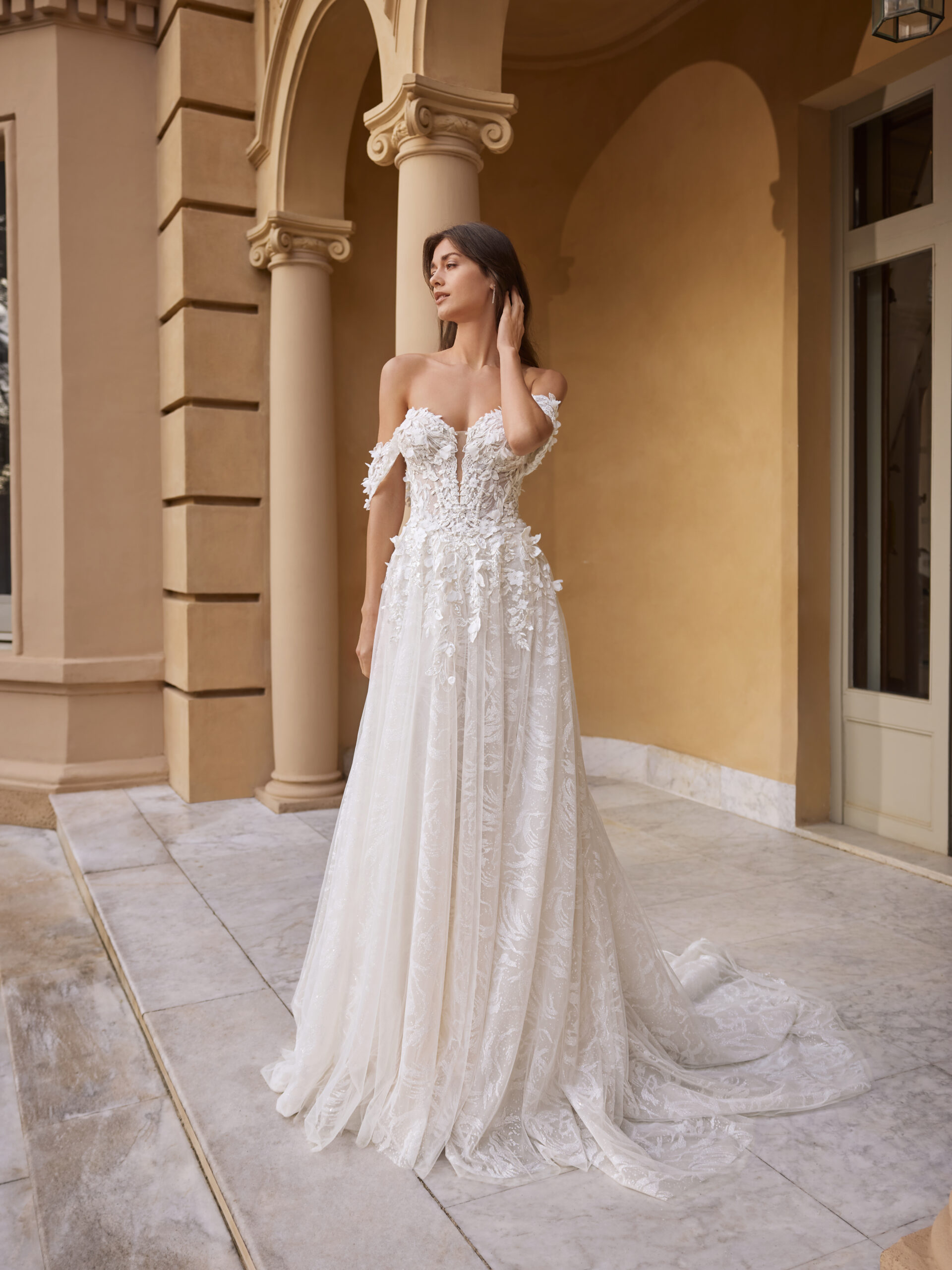 ST127CL1.30H Νύφη που φοράει το San Patrick Polsey dress
